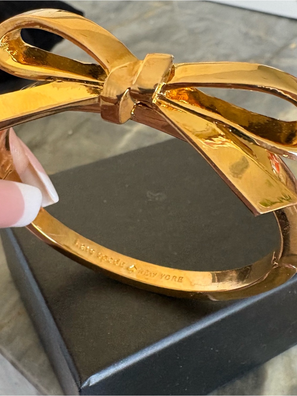 kate spade Gold Bow Cuff Bracelet